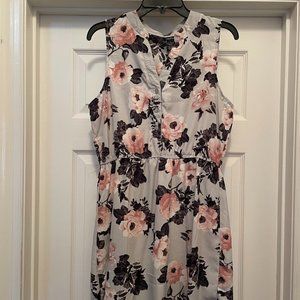 Rue 21 Floral Dress, Size Large